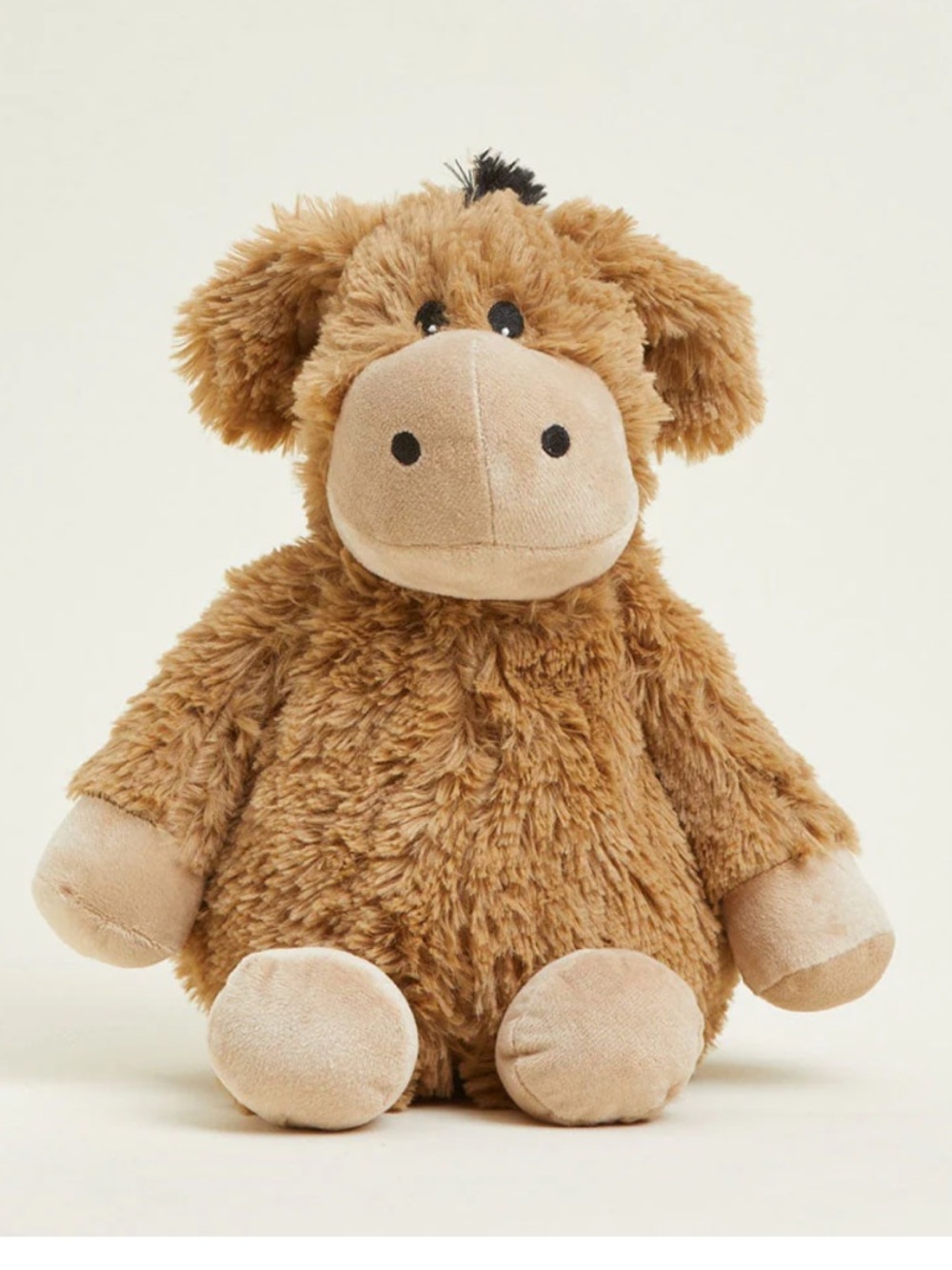 Warmies Microwavable Plush Donkey Lavender Scented Heatable Stuffed Animal
